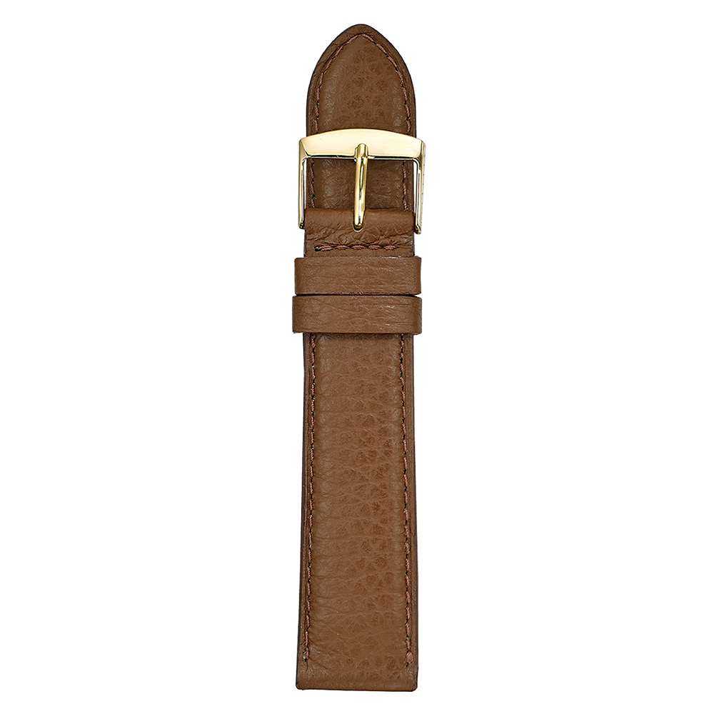 Crushed Finish Leather Watch Strap