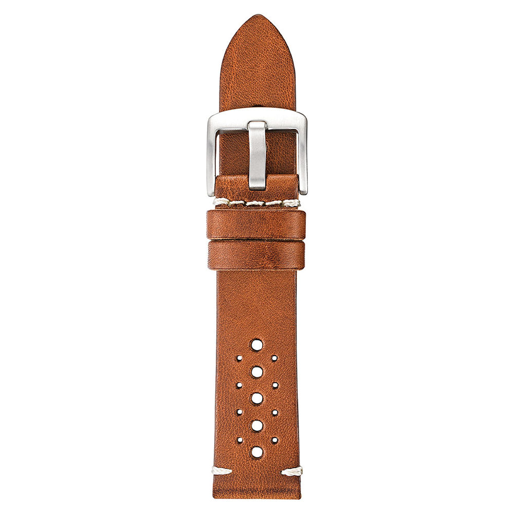 Vintage Leather Watchband with Sports Holes